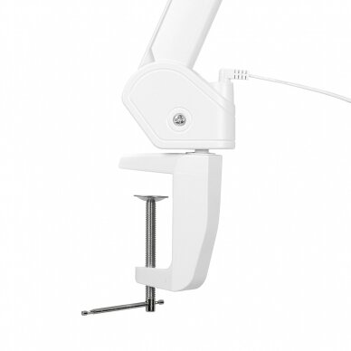 Profesionali kosmetologinė LED lempa - lupa ELEGANTE 6031, tvirtinama prie paviršių, baltos spalvos 5 Profesionali kosmetologinė LED lempa - lupa ELEGANTE 6031, tvirtinama prie paviršių, baltos spalvos 5