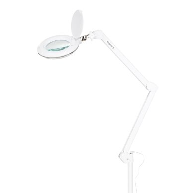 Profesionali kosmetologinė LED lempa - lupa ELEGANTE 6031, baltos spalvos 1