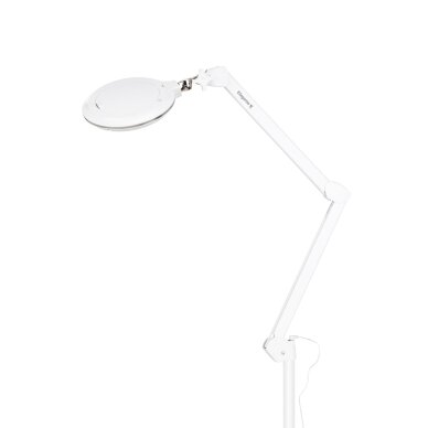 Profesionali kosmetologinė LED lempa - lupa ELEGANTE 6031, baltos spalvos 2 Profesionali kosmetologinė LED lempa - lupa ELEGANTE 6031, baltos spalvos 2