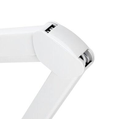 Profesionali kosmetologinė LED lempa - lupa ELEGANTE 6031, baltos spalvos 6