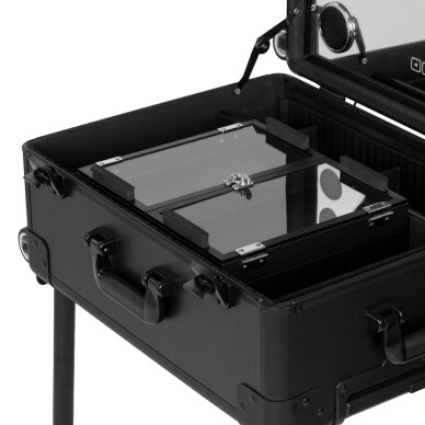 Professional cosmetic case with speakers PLUS BLACK 8 Professional cosmetic case with speakers PLUS BLACK 8