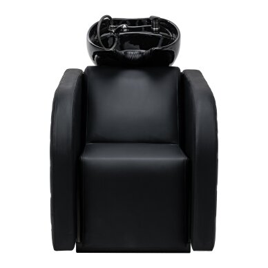 GABBIANO professional hairdressing sink INES with massage function, black 6