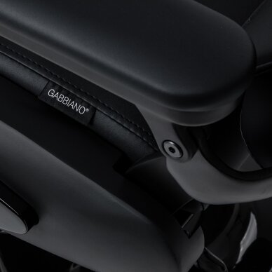 Professional barber chair for hairdressing and beauty salons GABBIANO FRANCESCO, black 15 Professional barber chair for hairdressing and beauty salons GABBIANO FRANCESCO, black 15