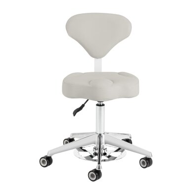 AZZURRO 156-F Профессиональное кресло для салонов красоты, серое. 1 AZZURRO 156-F Профессиональное кресло для салонов красоты, серое. 1