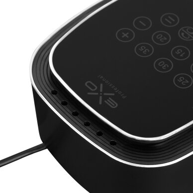 Profesionali elektrinė nagų freza manikiūro ir pedikiūro darbams EXO SYNTRA, juodos spalvos 6