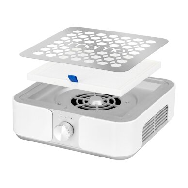 Profesionalus dulkių surinkėjas MOMO P30+ EXO PROFESSIONAL SILENT SX7 elektrinė nagų freza 1