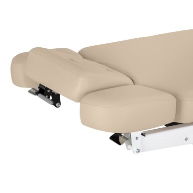 Professional electric massage and SPA bed SILLON RELAX, beige with black base 14