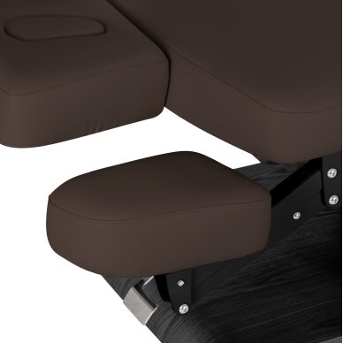 Professional electric massage and SPA bed SILLON RELAX, brown with black base 7 Professional electric massage and SPA bed SILLON RELAX, brown with black base 7