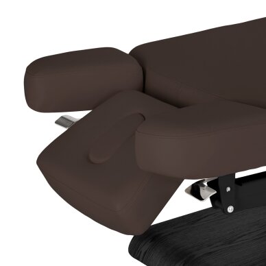 Professional electric massage and SPA bed SILLON RELAX, brown with black base 13