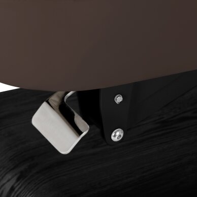 Professional electric massage and SPA bed SILLON RELAX, brown with black base 15