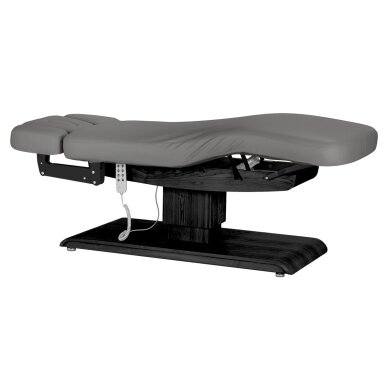 Professional electric massage and SPA bed SILLON RELAX, gray with black base 2 Professional electric massage and SPA bed SILLON RELAX, gray with black base 2
