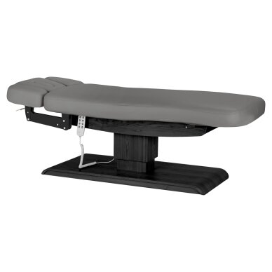 Professional electric massage and SPA bed SILLON RELAX, gray with black base 3