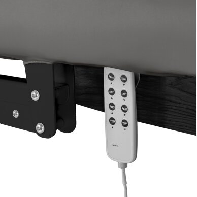 Professional electric massage and SPA bed SILLON RELAX, gray with black base 6