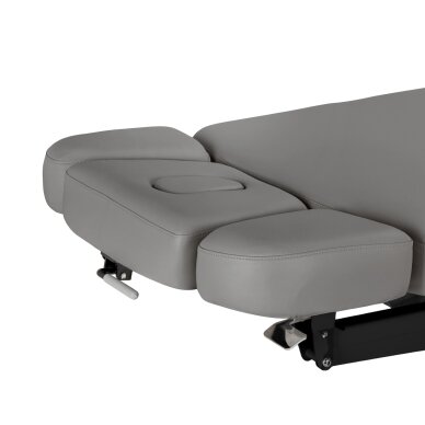 Professional electric massage and SPA bed SILLON RELAX, gray with black base 12