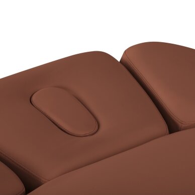 Professional electric massage and SPA bed SILLON RELAX, brown with black base 10