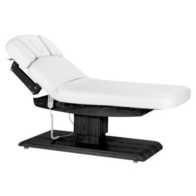 Professional electric massage and SPA bed SILLON RELAX, white with black base 1