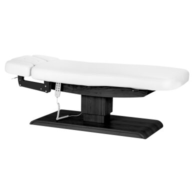 Professional electric massage and SPA bed SILLON RELAX, white with black base 3