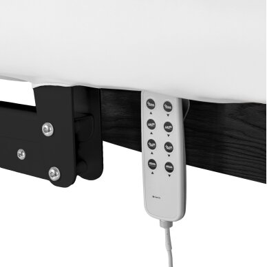 Professional electric massage and SPA bed SILLON RELAX, white with black base 6 Professional electric massage and SPA bed SILLON RELAX, white with black base 6