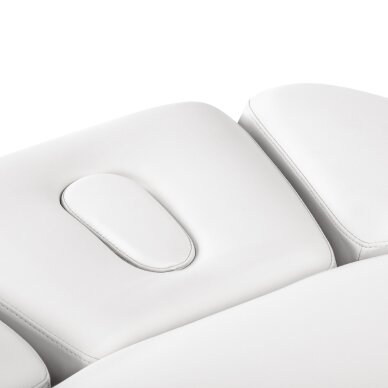 Professional electric massage and SPA bed SILLON RELAX, white with black base 10