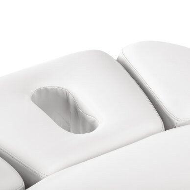 Professional electric massage and SPA bed SILLON RELAX, white with black base 11