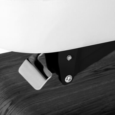 Professional electric massage and SPA bed SILLON RELAX, white with black base 14