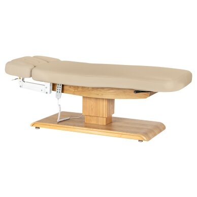 Professional electric massage and SPA bed SILLON RELAX, beige with light base 3