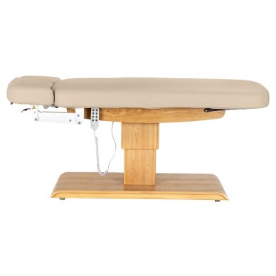 Professional electric massage and SPA bed SILLON RELAX, beige with light base 5