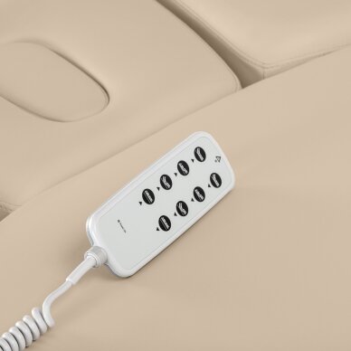 Professional electric massage and SPA bed SILLON RELAX, beige with light base 16
