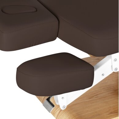 Professional electric massage and SPA bed SILLON RELAX, brown with light base 7