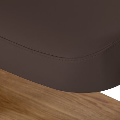 Professional electric massage and SPA bed SILLON RELAX, brown with light base 9
