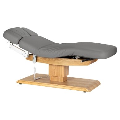 Professional electric massage and SPA bed SILLON RELAX, gray with light base Professional electric massage and SPA bed SILLON RELAX, gray with light base