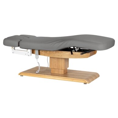 Professional electric massage and SPA bed SILLON RELAX, gray with light base 2