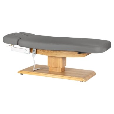 Professional electric massage and SPA bed SILLON RELAX, gray with light base 3