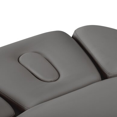 Professional electric massage and SPA bed SILLON RELAX, gray with light base 10
