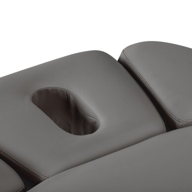 Professional electric massage and SPA bed SILLON RELAX, gray with light base 11