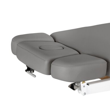 Professional electric massage and SPA bed SILLON RELAX, gray with light base 12