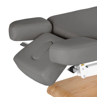 Professional electric massage and SPA bed SILLON RELAX, gray with light base 13