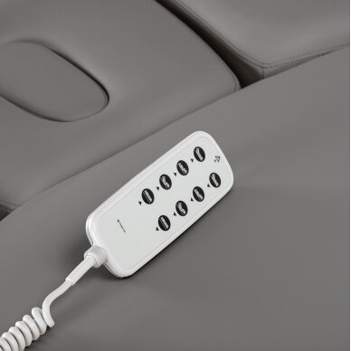 Professional electric massage and SPA bed SILLON RELAX, gray with light base 16 Professional electric massage and SPA bed SILLON RELAX, gray with light base 16