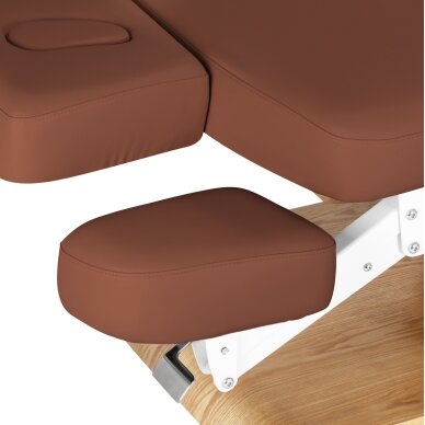 Professional electric massage and SPA bed SILLON RELAX, brown with light base 7 Professional electric massage and SPA bed SILLON RELAX, brown with light base 7