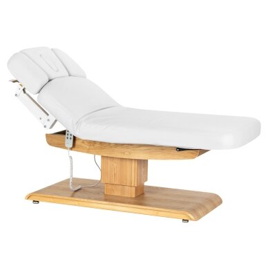 Professional electric massage and SPA bed SILLON RELAX, white with light base 1