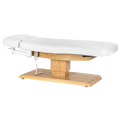 Professional electric massage and SPA bed SILLON RELAX, white with light base 3 Professional electric massage and SPA bed SILLON RELAX, white with light base 3