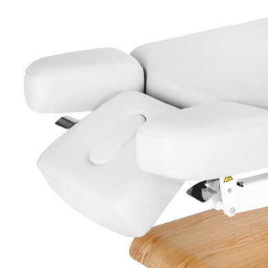 Professional electric massage and SPA bed SILLON RELAX, white with light base 13