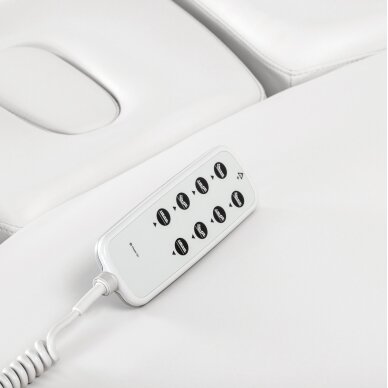Professional electric massage and SPA bed SILLON RELAX, white with light base 16