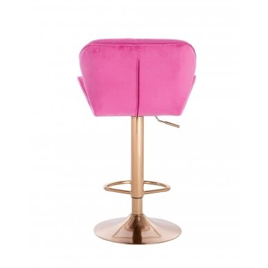 Профессиональное кресло для макияжа для салонов красоты HR111W, розовый бархат 2
