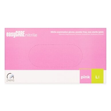 EASYCARE Одноразовые нитриловые перчатки PINK 3
