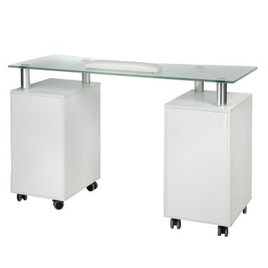 Professional manicure table BD-3425-1, white color Professional manicure table BD-3425-1, white color