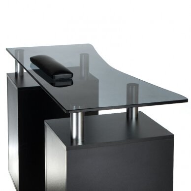 Professional manicure table BD-3425-1, black color 4