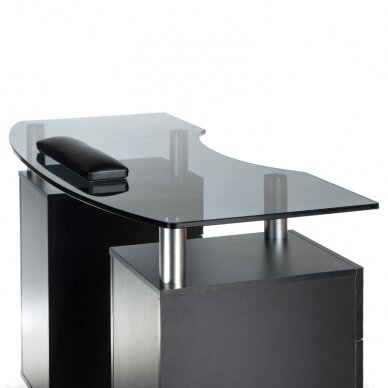 Профессиональный маникюрный стол BD-3453, черного цвета 3