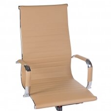 Registratūros, biuro kėdė CorpoComfort BX-2035, šviesiai rudos spalvos
