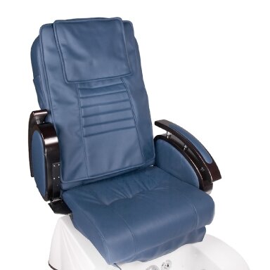 Professional electric podiatry chair for pedicure procedures with massage function BR-3820D, blue color Professional electric podiatry chair for pedicure procedures with massage function BR-3820D, blue color